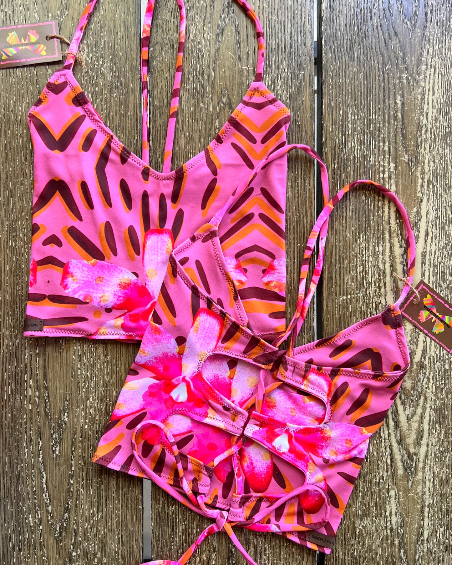 Nala Top: Fireworks Orchid Pink